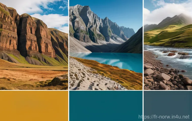 노르웨이의 무인도와 자연 보호 - Here are three image prompts in English, crafted with detailed characteristics and strict adherence ...